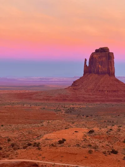 Monument Valley at sunset